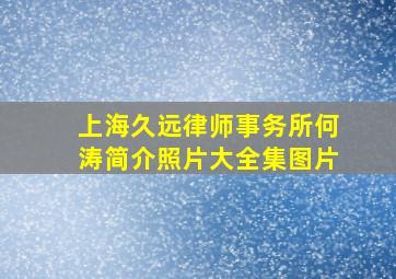 上海久远律师事务所何涛简介照片大全集图片