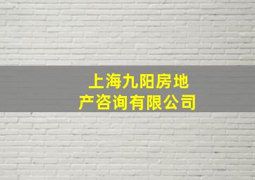 上海九阳房地产咨询有限公司