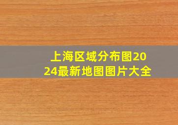 上海区域分布图2024最新地图图片大全