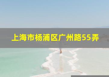 上海市杨浦区广州路55弄