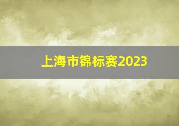 上海市锦标赛2023