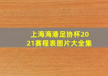 上海海港足协杯2021赛程表图片大全集