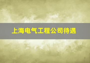 上海电气工程公司待遇