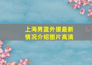 上海男篮外援最新情况介绍图片高清