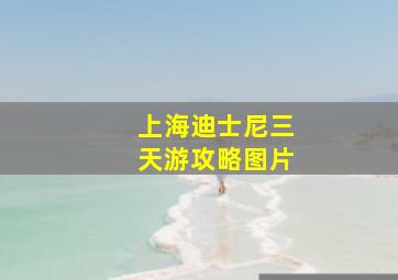 上海迪士尼三天游攻略图片