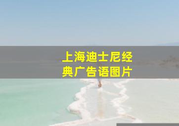 上海迪士尼经典广告语图片