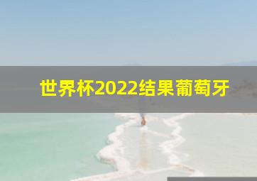 世界杯2022结果葡萄牙