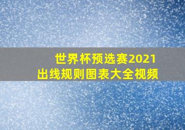 世界杯预选赛2021出线规则图表大全视频