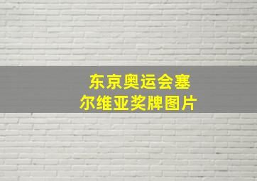 东京奥运会塞尔维亚奖牌图片