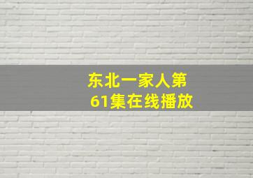 东北一家人第61集在线播放