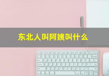 东北人叫阿姨叫什么