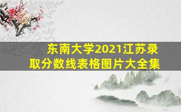 东南大学2021江苏录取分数线表格图片大全集