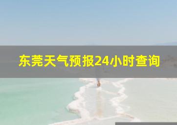 东莞天气预报24小时查询