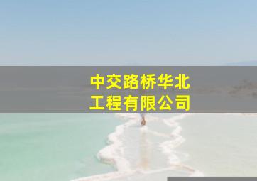 中交路桥华北工程有限公司