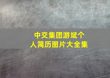 中交集团游斌个人简历图片大全集