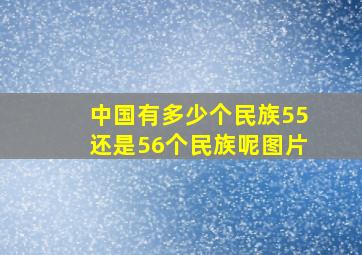 中国有多少个民族55还是56个民族呢图片