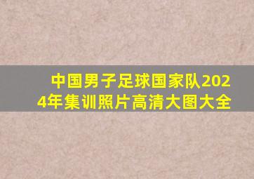 中国男子足球国家队2024年集训照片高清大图大全