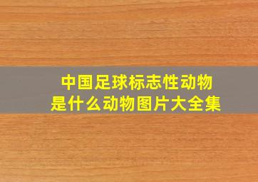 中国足球标志性动物是什么动物图片大全集