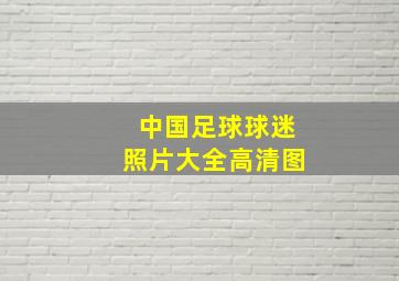 中国足球球迷照片大全高清图