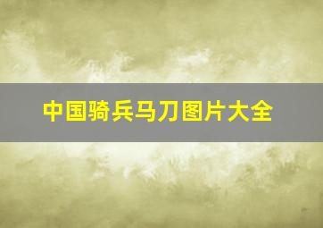 中国骑兵马刀图片大全