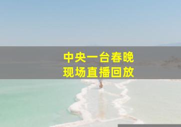 中央一台春晚现场直播回放