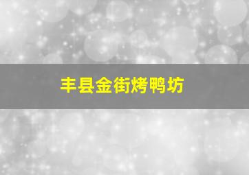 丰县金街烤鸭坊