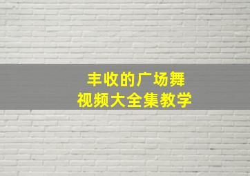 丰收的广场舞视频大全集教学