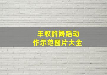 丰收的舞蹈动作示范图片大全