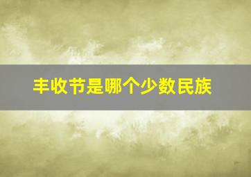 丰收节是哪个少数民族