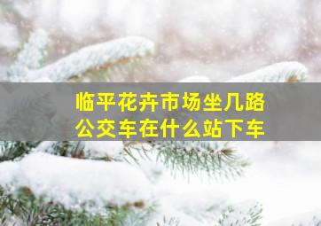 临平花卉市场坐几路公交车在什么站下车