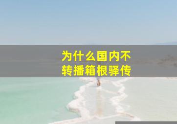 为什么国内不转播箱根驿传