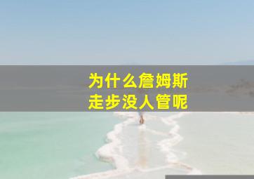 为什么詹姆斯走步没人管呢