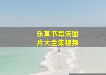 乐草书写法图片大全集视频