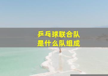 乒乓球联合队是什么队组成