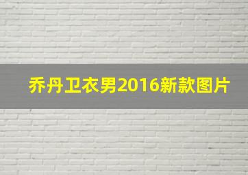 乔丹卫衣男2016新款图片