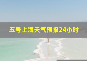 五号上海天气预报24小时