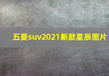 五菱suv2021新款星辰图片