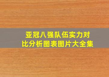 亚冠八强队伍实力对比分析图表图片大全集