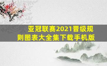 亚冠联赛2021晋级规则图表大全集下载手机版