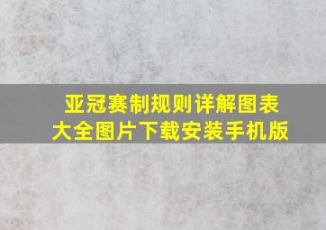 亚冠赛制规则详解图表大全图片下载安装手机版