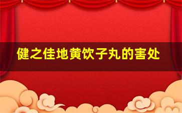 健之佳地黄饮子丸的害处