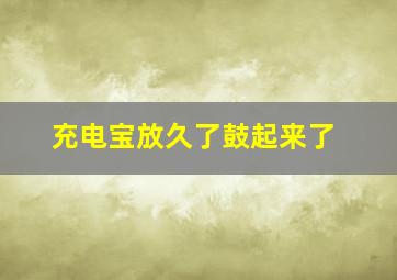 充电宝放久了鼓起来了