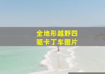 全地形越野四驱卡丁车图片