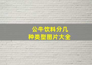 公牛饮料分几种类型图片大全