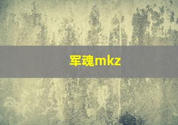 军魂mkz