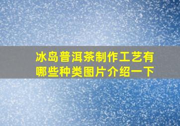 冰岛普洱茶制作工艺有哪些种类图片介绍一下