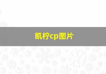 凯柠cp图片