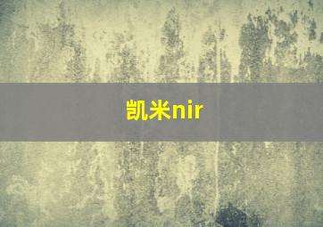 凯米nir