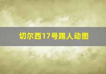 切尔西17号踢人动图