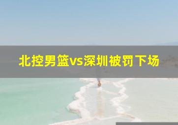 北控男篮vs深圳被罚下场